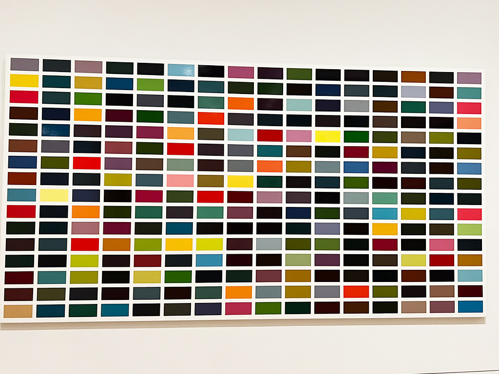 Artwork called 256 Colours by Gerhard Richter